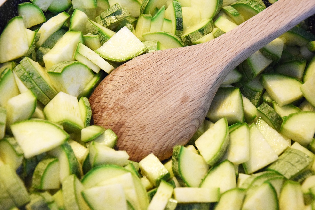 Plat cuisiné à base de courgettes